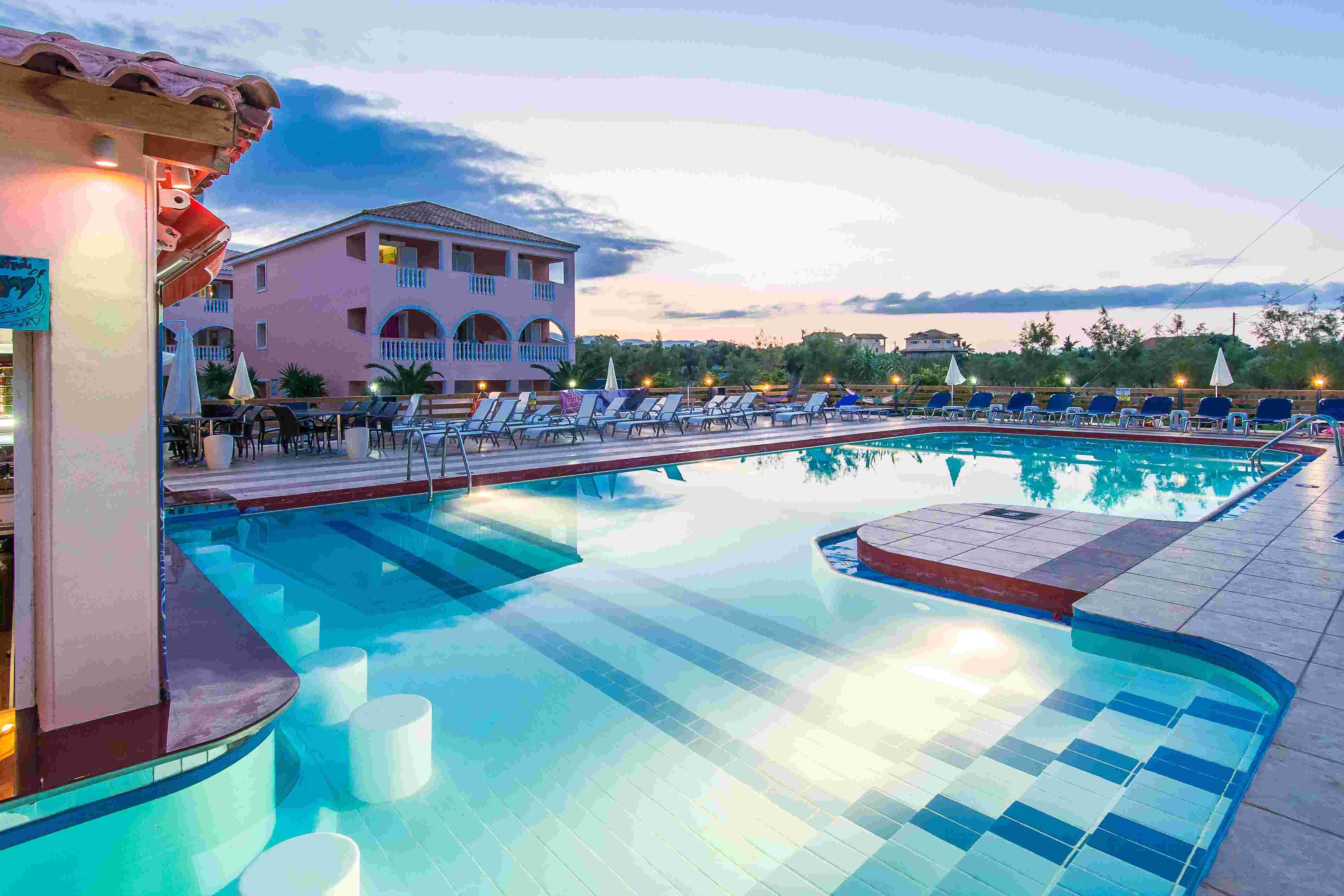Savvas Hotel (Adults Only) Laganas Eksteriør billede